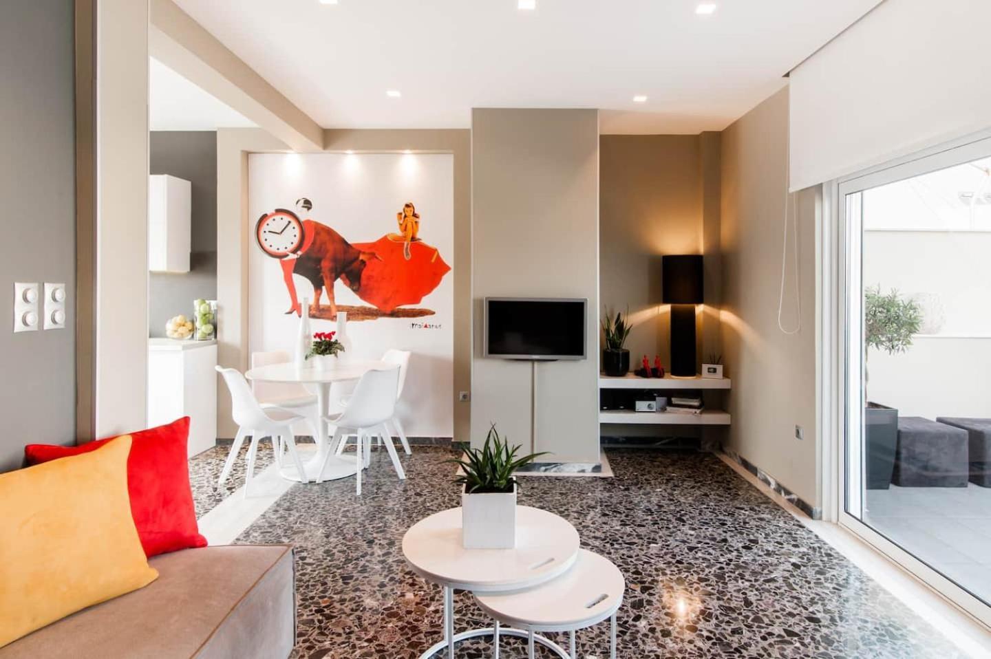 Ma Maison Nο 1, Penthouse, Acropolis And Lycabettus View, Ultra High Speed Internet 300 Mbps, 15' To Acropolis By Metro, 1' From Metro Station Αθήνα Εξωτερικό φωτογραφία